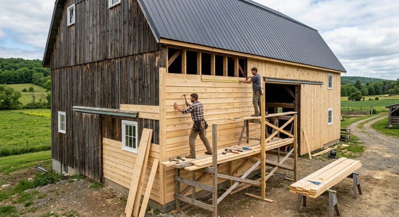 Barn Siding Installation in Saint Johns, FL