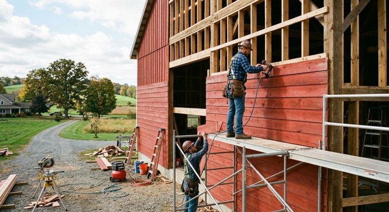 Barn Siding Installation in Saint Johns, FL