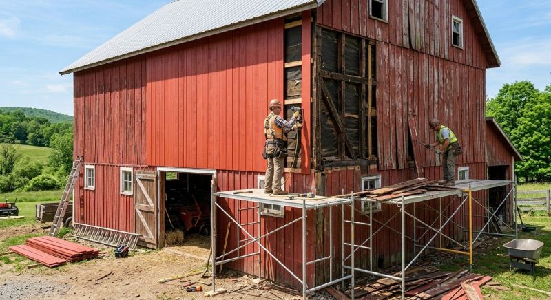 Barn Siding Replacement in Ponte Vedra Beach, FL
