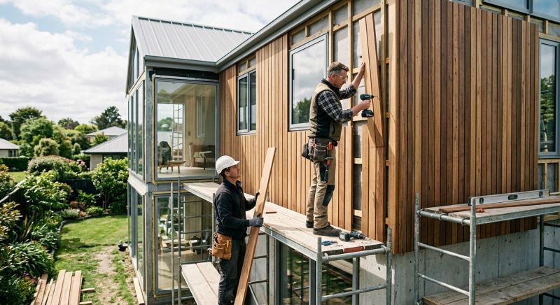 Cedar Cladding Installation in Ponte Vedra Beach, FL