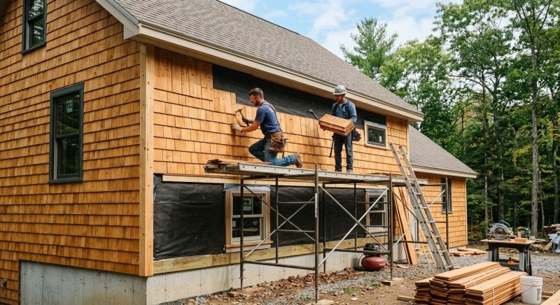 Cedar Siding Installation in Atlantic Beach, FL