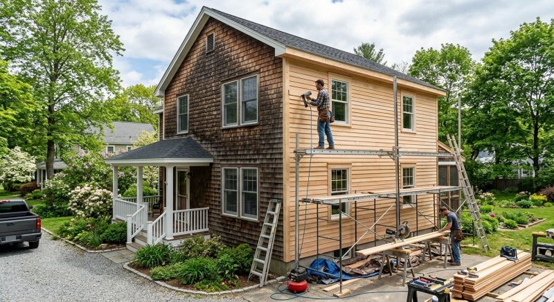 Cedar Siding Installation in Jacksonville Beach, FL