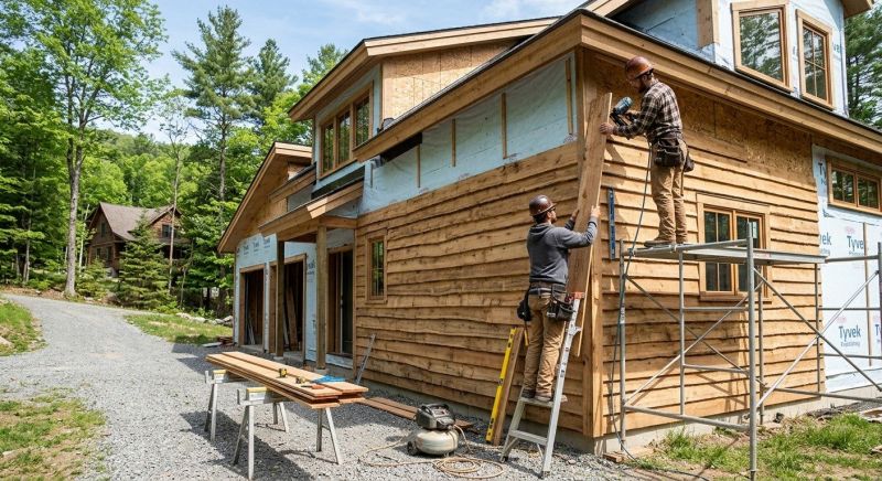 Faux Wood Siding Installation in Clay County, FL