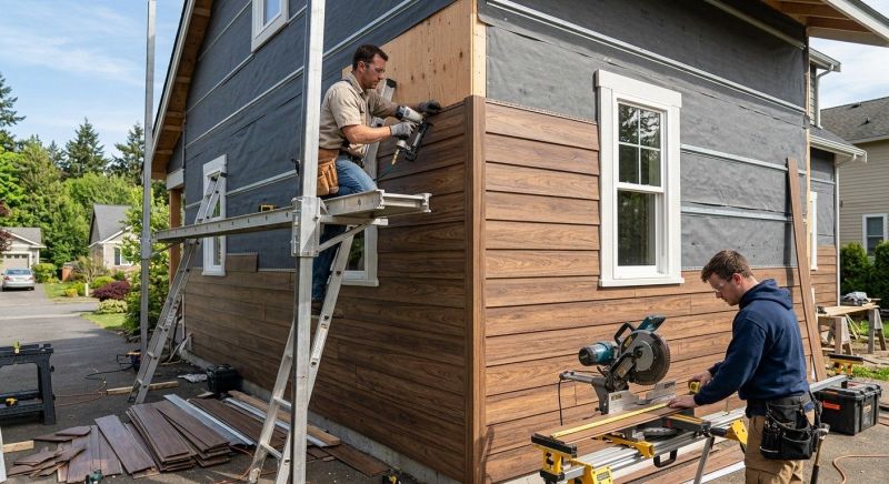 Faux Wood Siding Installation in Duval County, FL