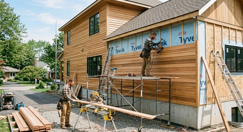 Faux Wood Siding Installation in Saint Johns, FL
