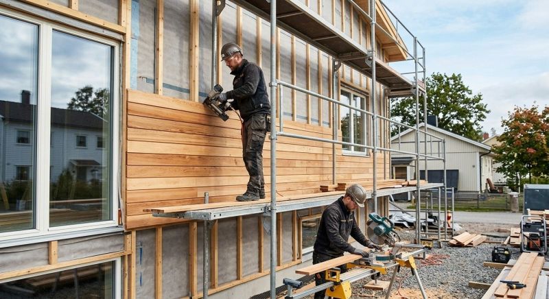 Hardwood Cladding Installation in Ponte Vedra Beach, FL