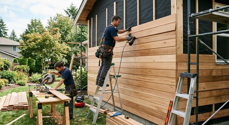 Hardwood Siding Installation in Duval County, FL