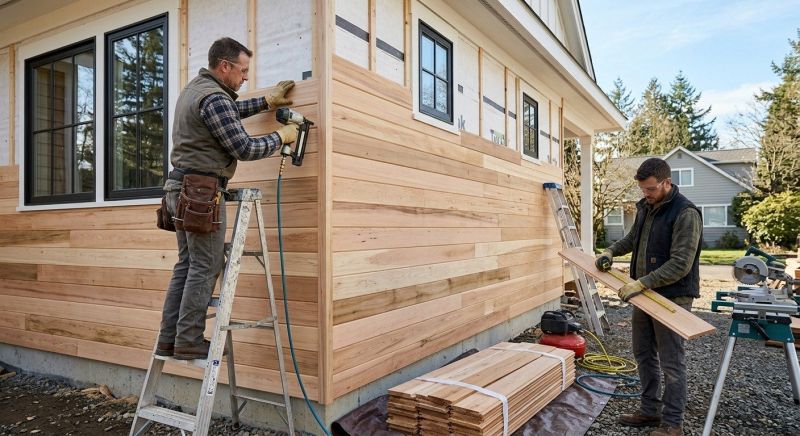 Hardwood Siding Installation in Orange Park, FL