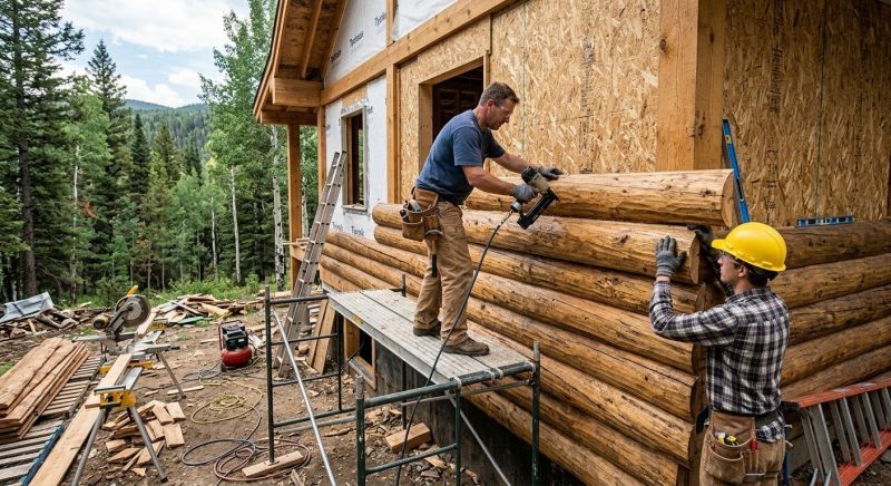Log Home Siding Installation in Ponte Vedra Beach, FL