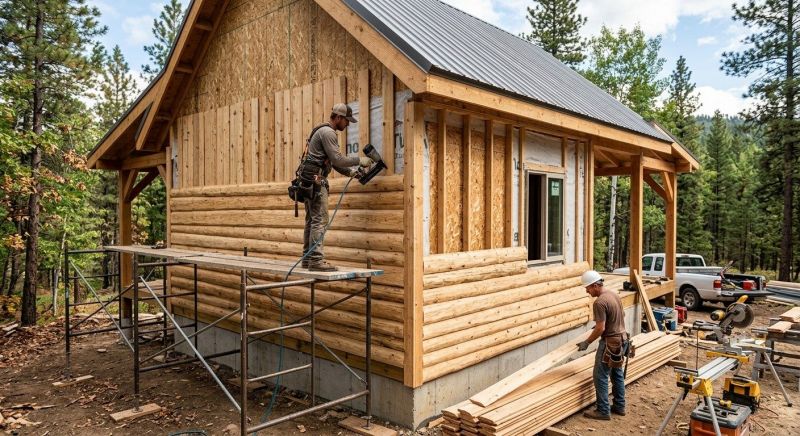 Log Siding Installation in Atlantic Beach, FL