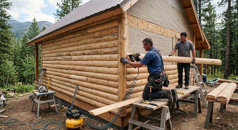 Log Siding Installation in Jacksonville Beach, FL
