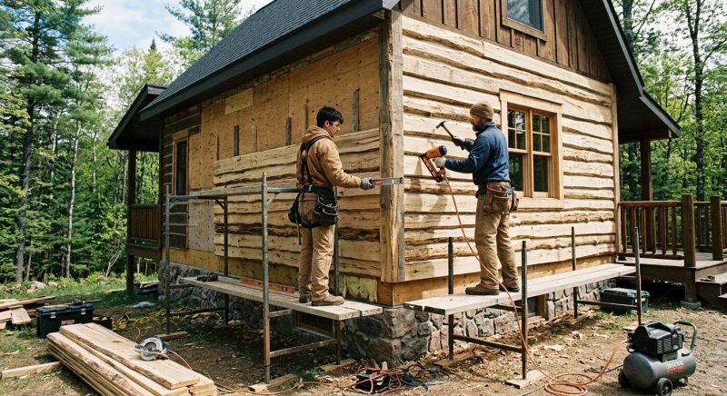 Log Siding Installation in Ponte Vedra Beach, FL