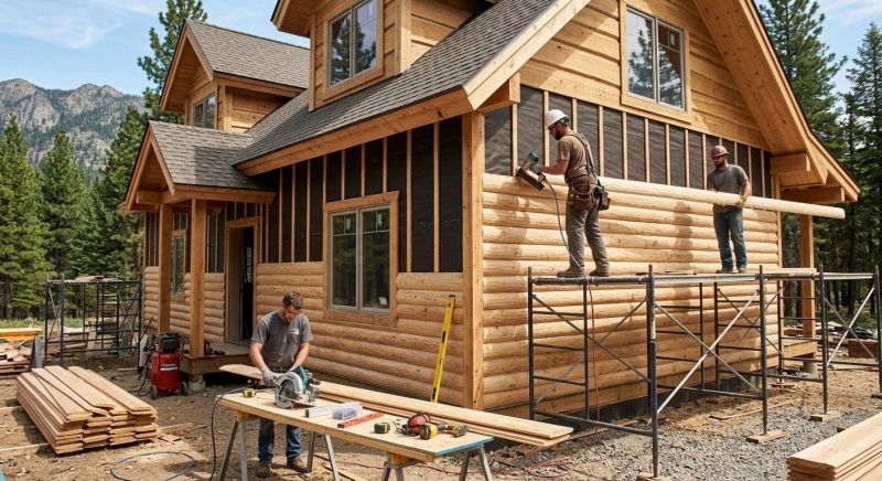 Log Siding Installation in Neptune Beach, FL