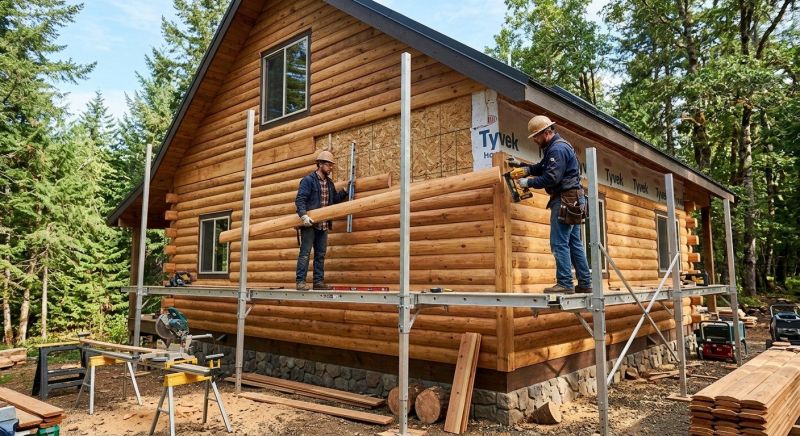 Log Siding Installation in Saint Johns, FL