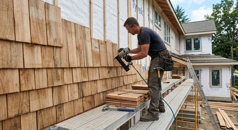 Shingle Siding Installation in Ponte Vedra Beach, FL