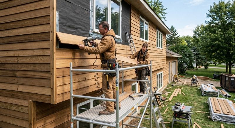 Wood Barn Siding Installation in Ponte Vedra Beach, FL