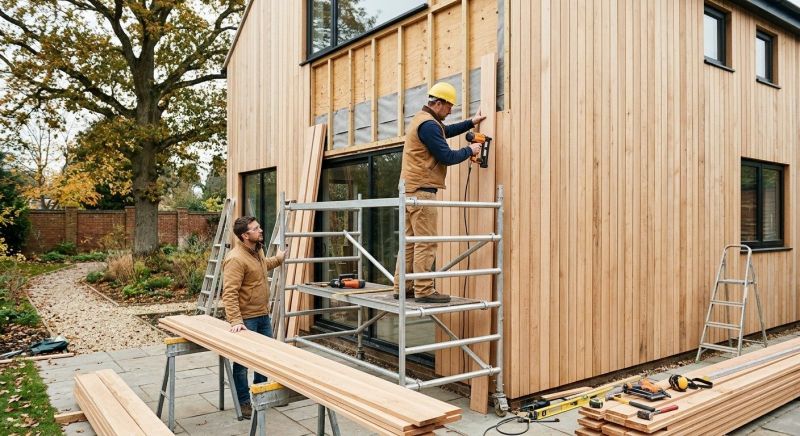 Wood Cladding Installation in Clay County, FL