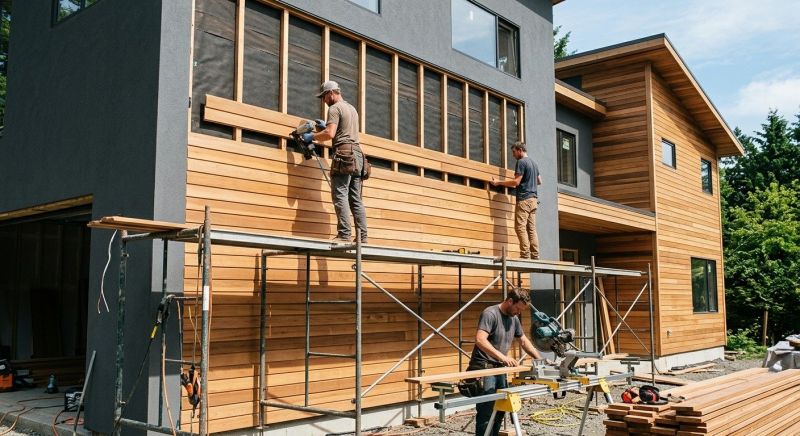 Wood Cladding Installation in Duval County, FL