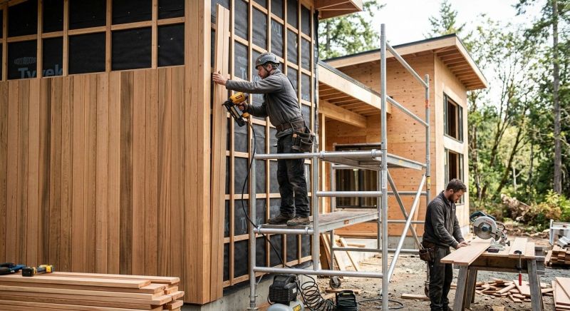 Wood Cladding Installation in Jacksonville, FL